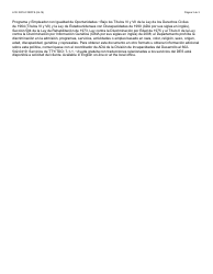 Formulario LCR-1007A FORFFS Informe De Visita Al Hogar Suplemento Al Aviso De Derechos De Inspeccion Y Debido Proceso - Arizona (Spanish), Page 3