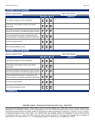 Form DDD-1403C FORFF Quality Assurance Review - Individual Supported Employment - Arizona, Page 5