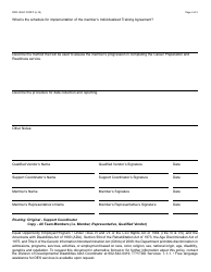 Form DDD-1406C FORFF Individual Training Agreement - Career Preparation and Readiness - Arizona, Page 2