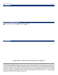 Form DDD-1405C FORFF Quality Assurance Review - Transition to Employment - Arizona, Page 5