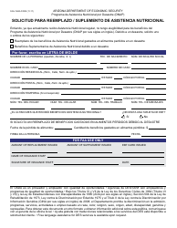 Form FAA-1360A FORNA Appendix 6 Arizona Disaster Nutrition Assistance Program (Dnap) Forms and Desk Aids - Arizona, Page 12