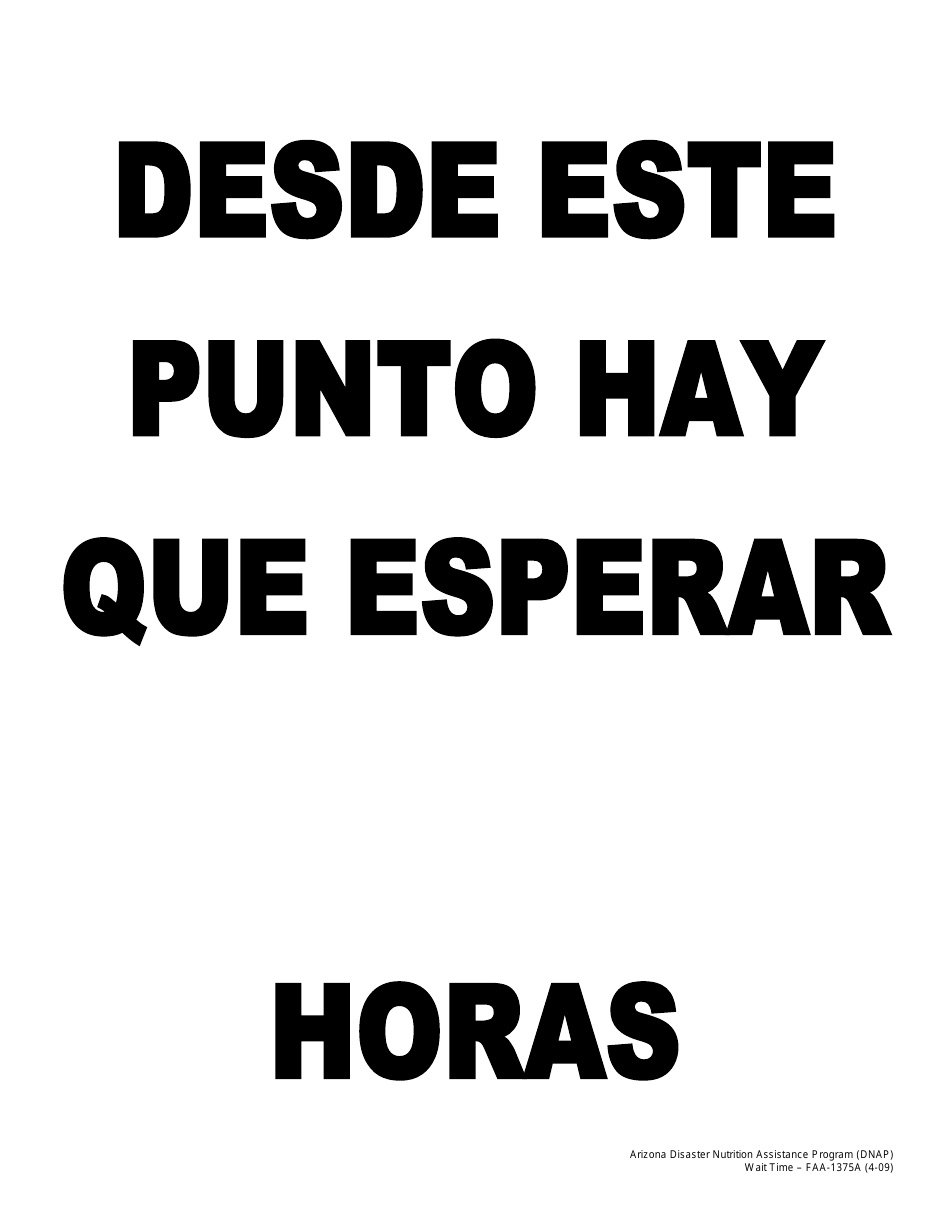 Form FAA-1360A FORNA Appendix 6 Arizona Disaster Nutrition Assistance Program (Dnap) Forms and Desk Aids - Arizona, Page 42