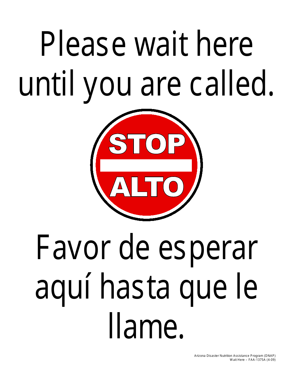 Form FAA-1360A FORNA Appendix 6 Arizona Disaster Nutrition Assistance Program (Dnap) Forms and Desk Aids - Arizona, Page 43