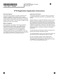 Document preview: Form DR7119 International Fuel Tax Agreement (Ifta) Registration - Colorado