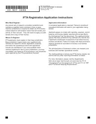 Form DR7119 International Fuel Tax Agreement (Ifta) Registration - Colorado