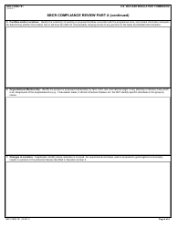 NRC Form 781 Sbcr Compliance Review - Part a, Page 2