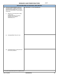 IAEA Form N-72 Design Information Questionnaire, Page 22