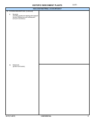 NRC Form N-75 Iaea Design Information Questionnaire - Isotopic Enrichment Plants, Page 6
