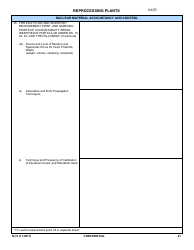 NRC Form N-74 Iaea Design Information Questionnaire - Reprocessing Plants, Page 19