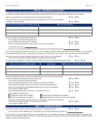 Form FAA-1361A FORNA Application for Disaster Nutrition Assistance - Arizona, Page 2