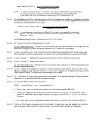 Instructions for Oil and Gas Taxes - North Dakota, Page 15