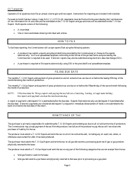 Instructions for Oil and Gas Taxes - North Dakota, Page 5