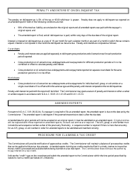 Instructions for Oil and Gas Taxes - North Dakota, Page 7