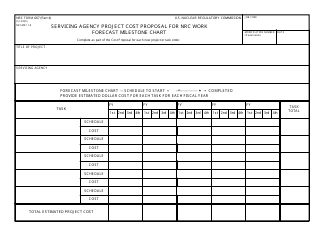NRC Form 667 Servicing Agency Project and Cost Proposal for NRC Work, Page 4