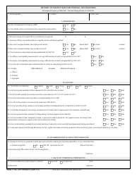 Document preview: NGB Form 113A Report of Inspection for Federal Recognition