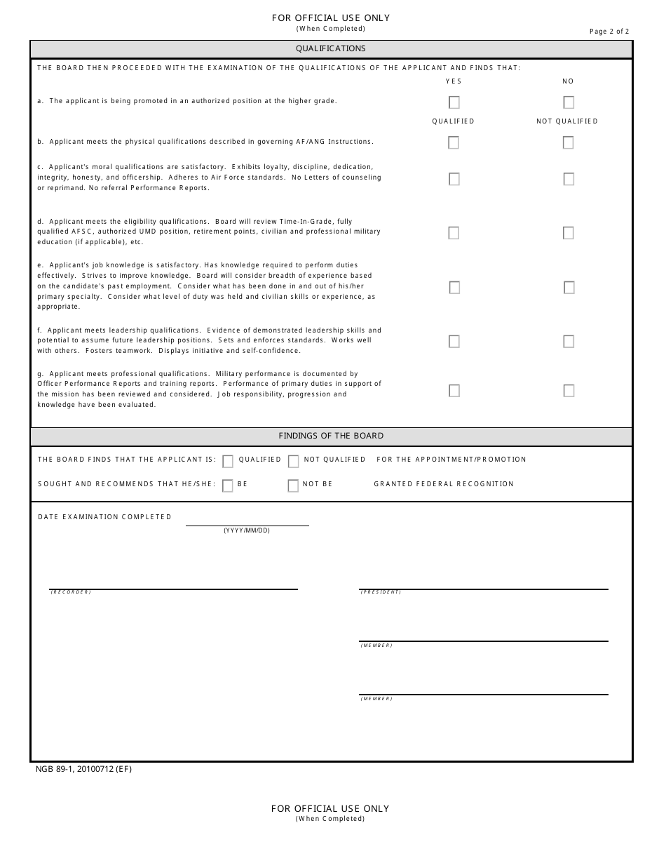 NGB Form 89-1 - Fill Out, Sign Online and Download Fillable PDF ...