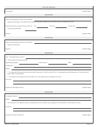 NGB Form 62E Application for Federal Recognition as an Army National Guard Officer or Warrant Officer and Appointment as a Reserve Commissioned Officer or Warrant Officer of the Army in the Army National Guard of the United States, Page 4