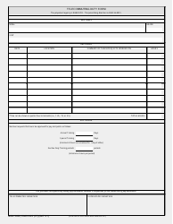 Document preview: NGB Form 3630 Telecommuting Duty Form