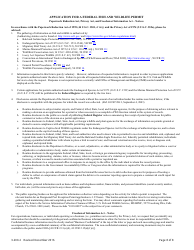 FWS Form 3-200-2 License/Permit Application Form - Designated Port Exception Permit, Page 8