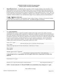 FWS Form 3-200-3B Federal Fish and Wildlife Permit Application Form: Import/Export License - Foreign Entities, Page 9