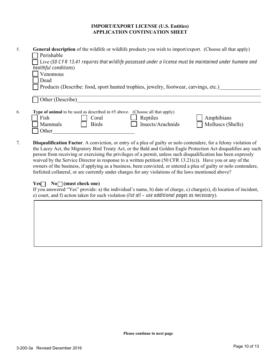 FWS Form 3-200-3A - Fill Out, Sign Online And Download Fillable PDF ...