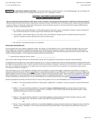 FWS Form 3-200-56 Federal Fish and Wildlife Permit Application Form - Native Endangered and Threatened Species - Incidental Take Permits Associated With a Habitat Conservation Plan (Hcp), Page 2