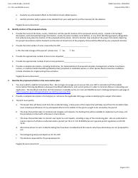 FWS Form 3-200-56 Federal Fish and Wildlife Permit Application Form - Native Endangered and Threatened Species - Incidental Take Permits Associated With a Habitat Conservation Plan (Hcp), Page 6