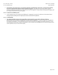 FWS Form 3-200-55 Federal Fish and Wildlife Permit Application Form - Native Endangered and Threatened Species - Scientific Purposes, Enhancement of Propagation or Survival Permits (I.e., Recovery Permits) and Interstate Commerce Permits, Page 13
