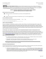 FWS Form 3-200-55 Federal Fish and Wildlife Permit Application Form - Native Endangered and Threatened Species - Scientific Purposes, Enhancement of Propagation or Survival Permits (I.e., Recovery Permits) and Interstate Commerce Permits, Page 2