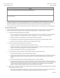 FWS Form 3-200-55 Federal Fish and Wildlife Permit Application Form - Native Endangered and Threatened Species - Scientific Purposes, Enhancement of Propagation or Survival Permits (I.e., Recovery Permits) and Interstate Commerce Permits, Page 7