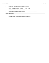 FWS Form 3-200-54 Federal Fish and Wildlife Permit Application Form - Native Endangered &amp; Threatened Species - Enhancement of Survival Permits Associated With Safe Harbor Agreement &amp; Candidate Conservation Agreement With Assurances, Page 9