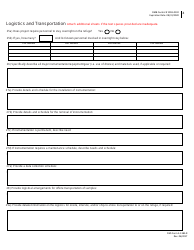 FWS Form 3-1383-R Special Use Permit Application - Research and Monitoring, Page 4