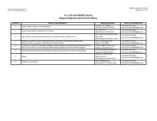 FWS Form 3-2500 Annual Report - 50 Cfr 21.46 - Depredation Order for Depradating Jays in Washington and Oregon, Page 4