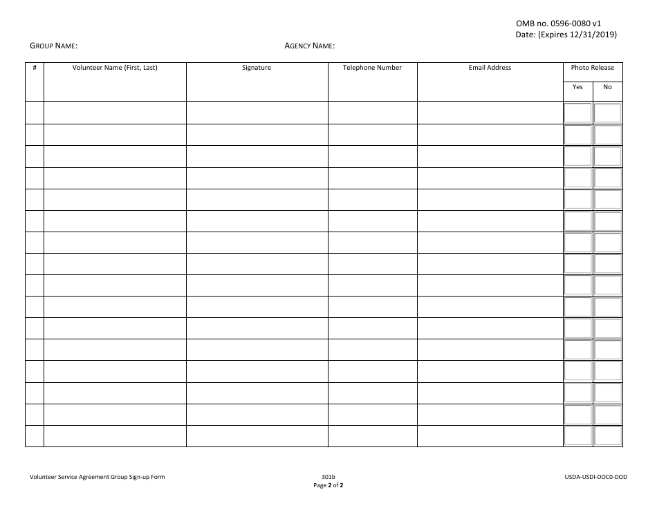 Form 301b - Fill Out, Sign Online And Download Fillable Pdf 