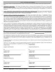Form BOEM-0150 Assignment of Record Title Interest in Federal Ocs Oil and Gas Lease, Page 2