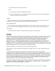 Instructions for Form 0139 Gulf of Mexico Air Emissions Calculations, Page 3