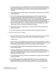 Form BOEM-0135 Permit for Geophysical Prospecting for Mineral Resources or Scientific Research on the Outer Continental Shelf Related to Minerals Other Than Oil, Gas, and Sulphur, Page 4