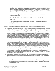 Form BOEM-0135 Permit for Geophysical Prospecting for Mineral Resources or Scientific Research on the Outer Continental Shelf Related to Minerals Other Than Oil, Gas, and Sulphur, Page 5