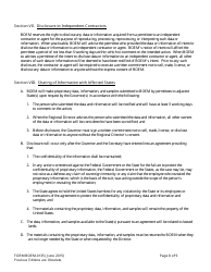 Form BOEM-0135 Permit for Geophysical Prospecting for Mineral Resources or Scientific Research on the Outer Continental Shelf Related to Minerals Other Than Oil, Gas, and Sulphur, Page 8
