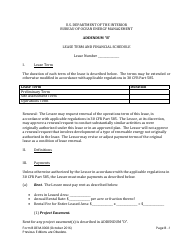 Form BOEM-0008 Commercial Lease of Submerged Lands for Renewable Energy Development on the Outer Continental Shelf, Page 10