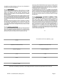 Form BOEM-2005 Oil and Gas Lease of Submerged Lands Under the Outer Continental Shelf Lands Act, Page 4