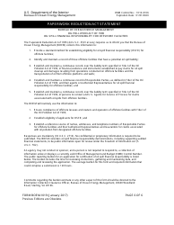 Form BOEM-1019 Insurance Certificate, Page 6
