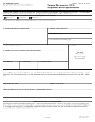 ATF Form 5320.23 Download Fillable PDF or Fill Online National Firearms