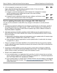 Form LIC606 Residential Care Facility for the Elderly Disclosure Worksheet - California, Page 5