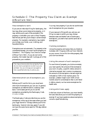 Instructions for Bankruptcy Forms for Individuals, Page 18