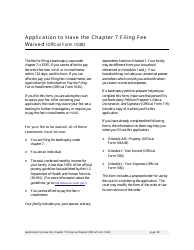 Instructions for Bankruptcy Forms for Individuals, Page 40