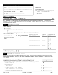 Official Form 106J Schedule J Your Expenses