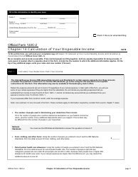 Document preview: Official Form 122C-2 Chapter 13 Calculation of Your Disposable Income