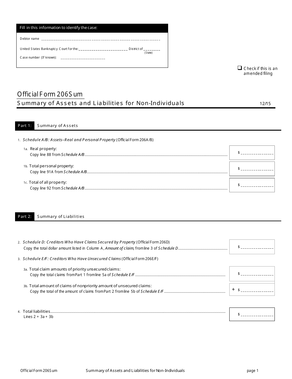 Schedule Of Assets And Liabilities Template MS Excel Templates