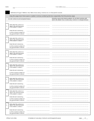 Official Form 206G Schedule G Executory Contracts and Unexpired Leases, Page 2